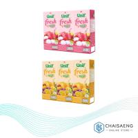 ราคา (แพ็ค3) Unif Fresh Delight ยูนิฟ เฟรช ดีไลท์ น้ำผักผลไม้ผสมจากน้ำผักผลไม้เข้มข้น 180 มล. (3234966428)