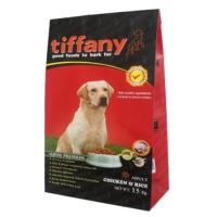 ราคา Tiffany (ทิฟฟานี) อาหารสุนัขโต (เม็ดใหญ่ 14 มม.) สีแดง สำหรับสุนัขโตพันธุ์ใหญ่ (6358768935)