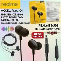 ราคา HEADSET HANDSFREE EARPHONE REALME RMA 101 STEREO SOUND XTRA BASS (29659961056)