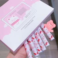 ราคา [ ไหม่ / แท้ ] เซ็ตลิปหมี NYXKISS Bear Bournal lip gloss [ กล่องละ 7 แท่ง 7 สี ] ลิปกลอส ลิปกลอสหมี ลิปหมี (18668985482)