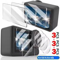 ราคา กระจกนิรภัยสําหรับ DJI Osmo Action 6 เลนส์กล้องฟิล์มป้องกันหน้าจอป้องกันรอยขีดข่วนอุปกรณ์เสริมสําหรับ DJI Action6 (43728242970)