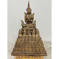 ราคา พระรัตนะ ปางปฐมเทศนา (พระล้อม) ฐานล่าง 11 นิ้ว (22433477241)