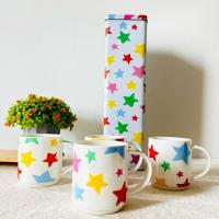 ราคา Cath Kidston ชุดแก้วมัคเซรามิค ลายดาวสีสดใส 4 ใบ มาพร้อมกล่องเหล็ก ใหม่ (24731577661)