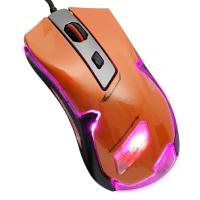 ราคา USB Optical Mouse MD-TECH (KM-01, Gaming) Orange/Black (1881684793)