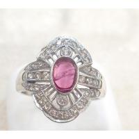 ราคา แหวนทับทิมล้อมเพชร ทอง90 ทับทิม 110 ตัง เพชร 65 ตัง (21912035997)