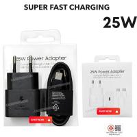 ราคา ชุดชาร์จเร็ว สำหรับ Samsung ของแท้ 100% Adapter Fast Charge 25W USB-C Super Fast Charging Original รุ่นใหม่ (40972130346)