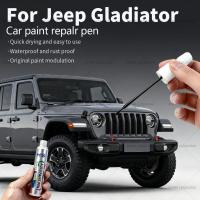 ราคา สําหรับ Jeep Gladiator รถซ่อมสีปากกา Touch Up Scratch Remover DIY อุปกรณ์เสริมอัตโนมัติสีดํา PX8 สีเขียวเงินสีดําสีขาว 296 (49654118223)
