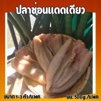 ราคา สูตรเค็มน้อยปลาช่อน ปลาแดดเดียว เนื้อเยอะ อร่อย (นน.500g.) ขนาด 1-3 ตัว ปลาแช่ฟรีชแข็งก่อนส่ง (24718375561)