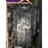 ราคา NASA Tie-Dye Black Grey Tshirt เสื้อแขนสั้นมือสอง (28901603017)