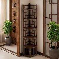 ราคา ตู้เก็บของเข้ามุมสไตล์จีนใหม่, ตู้เก็บของเข้ามุมโบราณ, ชั้นวางของ, ตู้เก็บของเข้ามุม (51200366088)