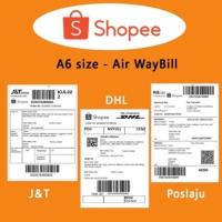ราคา A6 Thermal Sticker กระดาษความร้อน Shopee Waybill Pos Laju JT express (41160646867)