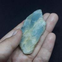 ราคา N441 อความารีน (Aquamarine) พลอยก้อน พลอยดิบ พลอยแท้ (1366161437)