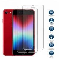 ราคา HDฟิล์มกระจกนิรภัยสําหรับApple iPhone 11 Xs XR X 7 8 6 6s 5 5s SE Plus Pro Max 2020 2022 โทรศัพท์ด้านหน้า + ฟิล์มป้องกันด้านหลังAnti-Fingerprintกระจกป้องกันหน้าจอ (28892611983)