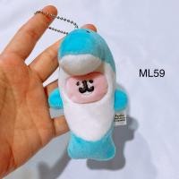 ราคา พวงกุญแจ ตุ๊กตา คานาเฮ อูซางิ ใส่ชุด โลมา kanahei usagi piske (22177404513)