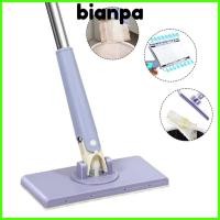 ราคา BIANPA Clever Mini Mop ผ้าอัตโนมัติสะดวกเปลี่ยนเปียกและแห้งใช้ไม่มีล้าง Lazy Mops, Snap-Grip เครื่องมือทําความสะอาดบ้านคลิป Sweeper Mopping Stick (40077679026)