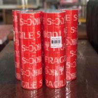 ราคา เทประวังแตก เทปกาว 2 นิ้ว 15 เมตร สติ้กเกอร์ระวังแตก (22734743716)