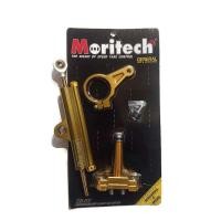 ราคา ชุดกันสะบัด R15-NEW (ขาจับ Moritech สีทอง + กันสะบัด Ohlins สีทอง) พร้อมใส่ (6162620281)