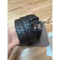 ราคา Bottega veneta belt espresso 4 cm Size 95 (2921137510)