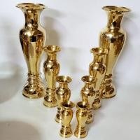 ราคา แจกันทองเหลือง 20 นิ้ว พิมพ์เก่า คู่ (15063348136)