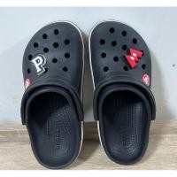 ราคา รองเท้า Crocs (เด็ก) มือ2 size :C12 รองเท้าหัวโตสีดำ แถบจิบบิท มือสองของแท้ สภาพดี (27822499931)