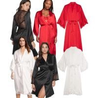 ราคา (ของแท้) Victoria's Secret lace motif kimono เสื้อคลุม กิโมโน ตัวยาว (26467498282)