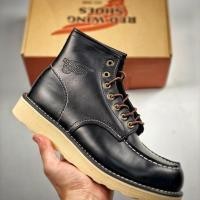 ราคา Men Red Wing Leather 875 Martin Boots High Tube หนังแท้ (40420886280)