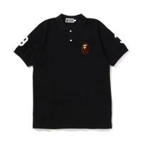 ราคา เสื้อโปโลลําลอง พิมพ์ลายพราง Bape LARGE APE HEAD POLO สําหรับผู้ชาย (42673655956)