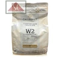 ราคา **ไม่รับคืน/เคลมทุกกรณี** ช๊อคโกแลต callebaut white couverture 28% ขนาด 2.5kg (อ่านรายละเอียดก่อนสั่งซื้อ) (4964673188)