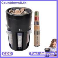 ราคา CO PVC เครื่องคัดแยกเหรียญอัตโนมัติ 5-in-1 พร้อมที่ห่อเหรียญ - Qui & เครื่องนับเหรียญที่แม่นยํา, แบบพกพาเปลี่ยน Organizer Bank Jar A (43478268057)