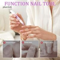 ราคา <pluscloth> Professional-grade Nail Care เครื่องมือ 2-in-1 Cuticle Oil ปากกาปลายเซรามิค – Moisturizing Nail Care สําหรับผู้ชายผู้หญิง Hangnail Repair Dry Damaged Nails Treatment (56204805061)
