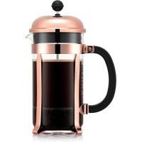 ราคา BODUM COFFEE MAKER PRESS CHAMBORD French 1000ml Copper Stainless Steel Filter Glass Beaker Immersion 1928-18 (29191298596)