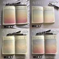ราคา สมุด To do สีรุ้งค่า✏️ จดการบ้าน,จดทุกสิ่งอย่างบนโลกนี้ 4 ฟรี 1 (293678442)