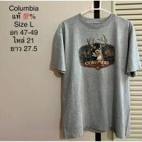 ราคา ส่งต่อ‼️เสื้อยืด เสื้อคอกลม Columbia แท้ % ลายสวย จัดเต็ม หายาก ผ้าดีใส่สบาย(มือ2 สภาพดี✨)~ออก Shop หลายพัน‼️ (28040068530)