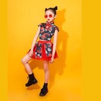 ราคา ชุดเชียร์ลีดเดอร์เทรนด์ใหม่ กระโปรง Pippin สีแดง สำหรับเด็กหญิง (55052812948)