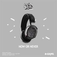 ราคา สติ๊กเกอร์รูปลอก/ตัวป้องกันหน้าจอ Steelseries Arctis 7/9/PRO/PRIME Now Or Never (9348127635)