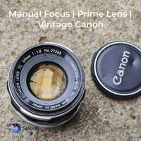ราคา เลนส์ Canon FL 50mm f/1.8 Manual Focus | Prime Lens Mount FL (47653390012)
