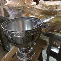 ราคา ขันพานรองสแตนเลสลายขอบ ขนาด 8 นิ้ว ขันใส่บาตร ขัน พาน ตักบาตร ใสข้าวพระ ขันทำบุญ ขันน้ำมนต์ ขันทำงานพิธีมงคล (15980607201)