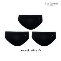 ราคา Guy Laroche กางเกงในชาย Pack 3 ชิ้น - สีดำ ( Cotton + Spandex ) JUS4019R6BL (28605343428)