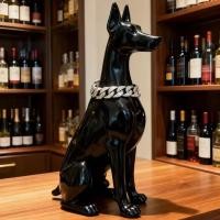 ราคา โดเบอร์แมน สุนัขตกแต่งห้องนั่งเล่นทางเข้าตู้ทีวีตู้ไวน์เปิดตารางแสงหรูหรานุ่มตกแต่งพิธีขึ้นบ้านใหม่ของขวัญวันเกิด (46254996797)