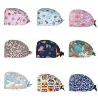 ราคา หมวกพยาบาลหญิงหมวกผ่าตัดชายผ้าฝ้ายแท้พิมพ์ เคมีบําบัด หัวหมวกช่องปาก ศักยแพทย์ หมวกทํางานหมวกเชฟ (50055103892)