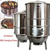 ราคา เตาย่างบาร์บีคิว แบบแขวน สเตนเลส ไร้ควัน ทรงกลม ขนาดพกพา สําหรับกลางแจ้ง (22484638231)