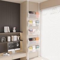 ราคา ชั้นวางหนังสือตู้ที่เก็บของแบบตั้งพื้นผนังด้านหลังหลายชั้นแคบขนาดเล็กผนังแคบพิเศษด้านข้างชั้นวางแคบเจาะฟรีตู้หนังสือหน้าต่างเบย์ 6อีโอดี (50653042437)