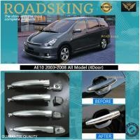 ราคา มือเปิดประตู CHROME TOYOTA WISH AE10 2003~2008 ชุดเต็ม 4 ชิ้น (47504544210)