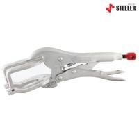 ราคา STEELER คีมล็อคงานเชื่อม 9 และ 11 นิ้ว HEAVY LOCK 9 WG และ 11 WG ด้ามผลิตจากเหล็กคัดพิเศษเกรด Cr-Mo ของดี (22972896607)