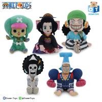 ราคา Toei Animation ลิขสิทธิ์แท้ ตุ๊กตา One Piece :Chopper ช้อปเปอร์ / Brook บรู๊ก/ Franky แฟรงกี้ / Robin โรบิน / Usopp อุซป (27256389963)