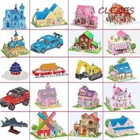 ราคา คลีโอ โมเดลประกอบเครื่องบินปราสาท 3 มิติ โมเดลอาคาร ปริศนา 3 มิติ ของเล่นบล็อกตัวต่อ กระดาษกระดาษแข็ง เครื่องบิน รางวัลเด็ก (57655644397)