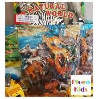ราคา โมเดลสัตว์ป่า 18 ตัว พร้อมผืนป่าจำลอง Natural world โมเดลสัตว์ ของเล่นเสริมพัฒนาการ (949860475)