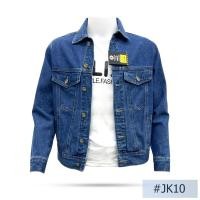 ราคา นิยมยีนส์ Niyom jeans รุ่น JK10 เสื้อแจ็คเก็ตยีนส์ สียีนส์ Unisex ใส่ได้ทั้งหญิงและชาย (24805333788)