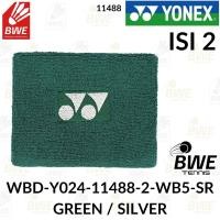 ราคา YONEX WRISTBAND WBD-Y024-11488-2-WB5-SR GREEN / SILVER - ของแท้ 100% BADMINTON TENNIS BRACELET (24693531273)