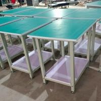 ราคา โต๊ะทำงานการประชุมเชิงปฏิบัติการสองชั้นโต๊ะโรงงานชั้นสองป้องกันไฟฟ้าสถิตย์ (27421404819)